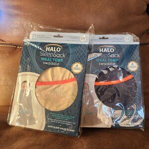 Two Halo Sleepsack Swaddles new in package